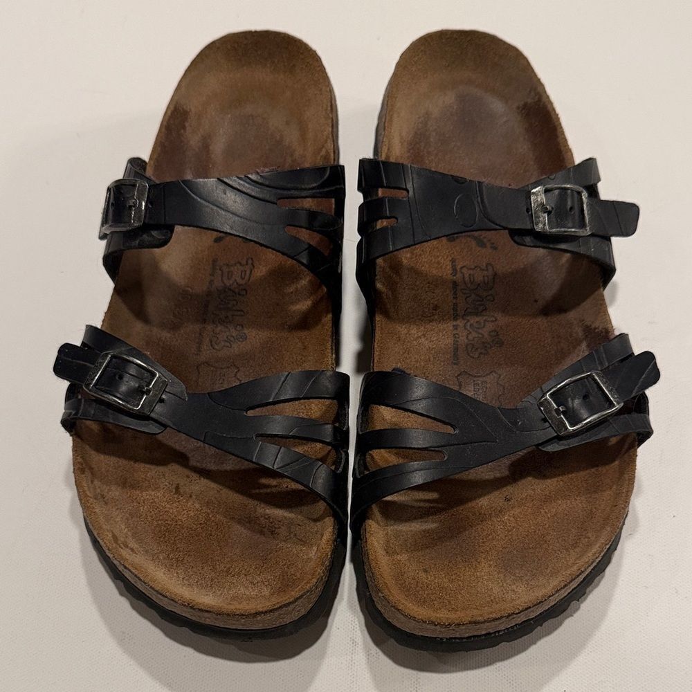 Birkenstock Black Strappy Sandals